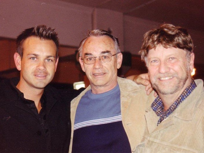 L-R: Ryan Truscott, Louis B. Hobson, Steven Truscott